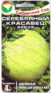 Арбуз Серебряный красавец