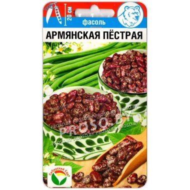 Фасоль Армянская пёстрая