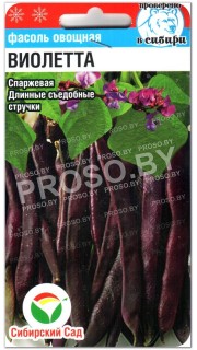 Фасоль овощная Виолетта