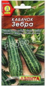 Кабачок Зебра