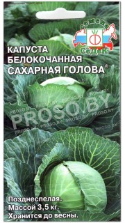 Капуста белокочанная Сахарная голова