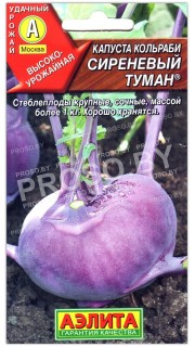 Капуста кольраби Сиреневый туман