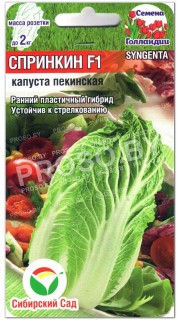 Капуста пекинская Спринкин F1