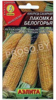Кукуруза сахарная Лакомка белогорья