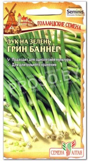 Лук на зелень Грин Баннер