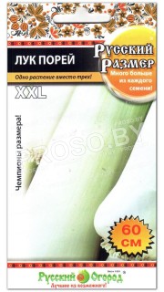 Лук порей Русский размер