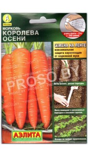 Морковь Королева осени, на ленте