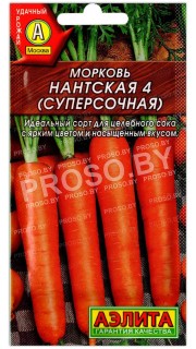 Морковь Нантская 4 суперсочная