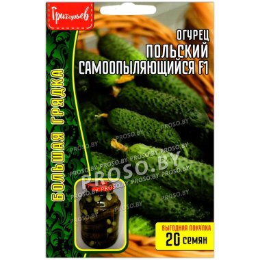 Огурец Польский самоопыляющийся F1