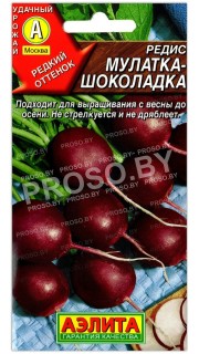 Редис Мулатка-шоколадка