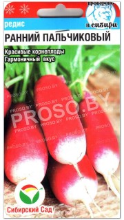 Редис Ранний пальчиковый
