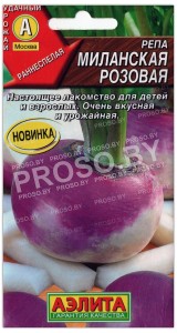 Репа Миланская розовая