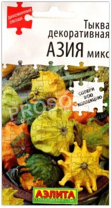 Тыква декоративная Азия, смесь