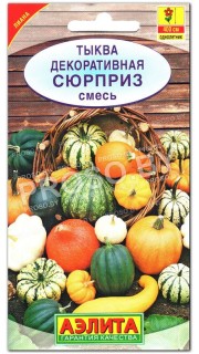 Тыква декоративная Сюрприз, смесь