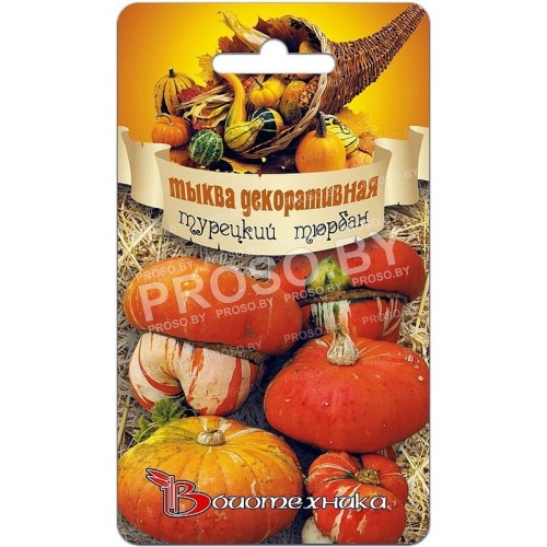 Тыква декоративная Турецкий тюрбан-1