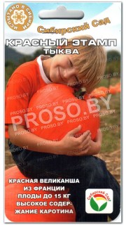 Тыква Красный этамп
