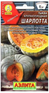 Тыква крупноплодная Шарлотта