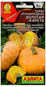 Тыква крупноплодная Золотая карета
