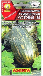 Тыква твердокорая Грибовская кустовая 189