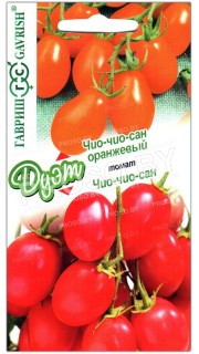 Томат Дуэт (Чио-чио-сан оранжевый + красный), смесь