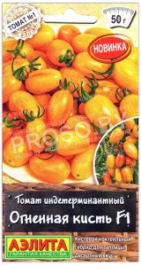 Томат Огненная кисть F1