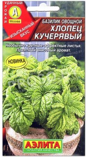 Базилик овощной Хлопец кучерявый