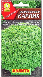 Базилик овощной Карлик
