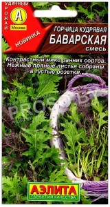 Горчица кудрявая Баварская, смесь