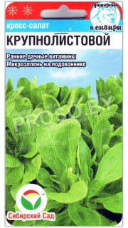 Кресс-салат Крупнолистовой