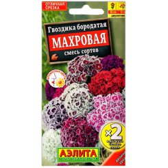 Гвоздика бородатая Махровая, смесь
