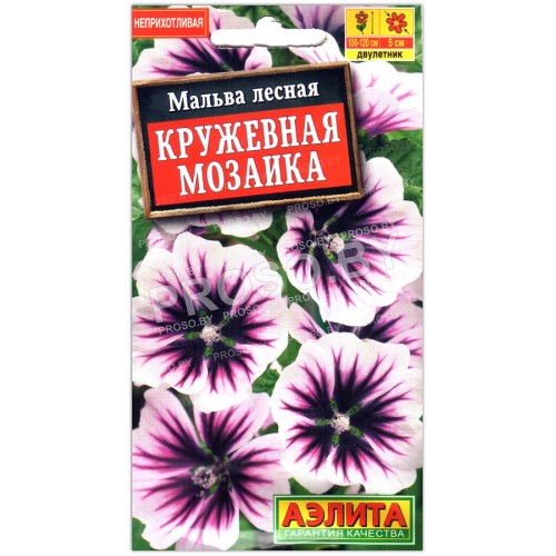 Мальва лесная Кружевная мозаика