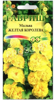 Мальва Желтая королева