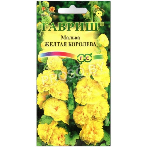 Мальва Желтая королева
