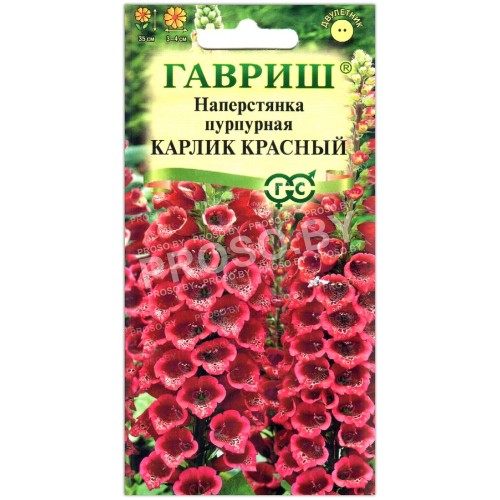 Наперстянка пурпурная Карлик красный