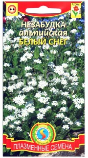 Незабудка альпийская Белый снег