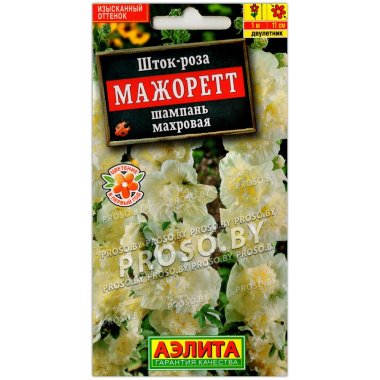 Шток-роза махровая Мажорет шампань