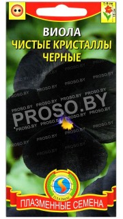 Виола Чистые кристаллы черные