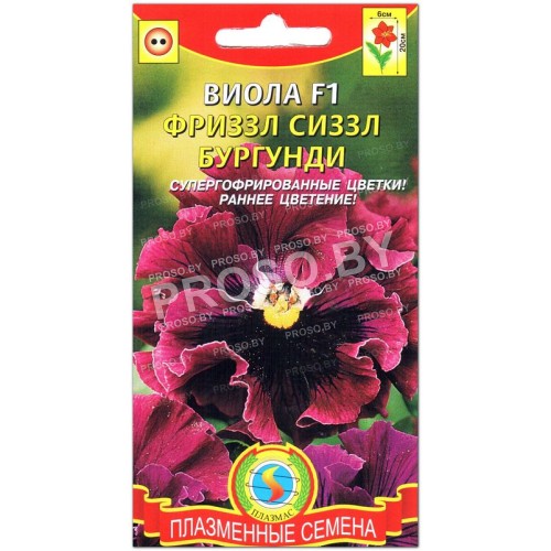 Виола Фриззл Сиззл Бургунди F1