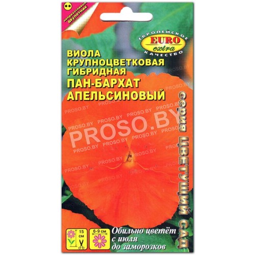 Виола Пан-бархат Апельсиновый F1