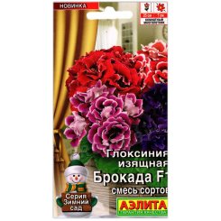 Глоксиния Брокада F1, смесь