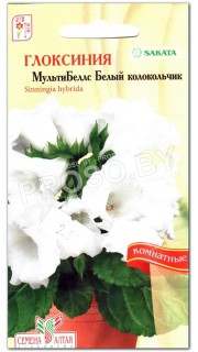 Глоксиния МультиБеллс Белый колокольчик
