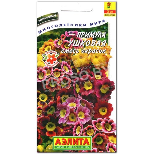 Примула Ушковая, смесь