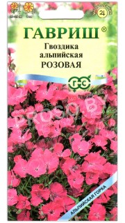 Гвоздика альпийская Розовая