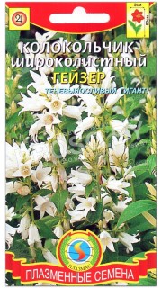 Колокольчик широколистный Гейзер
