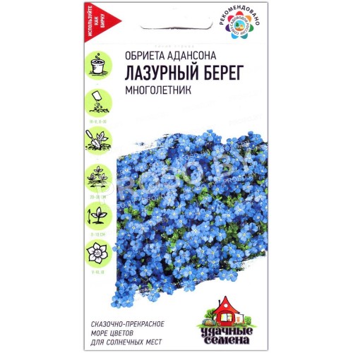 Обриета адансона Лазурный берег