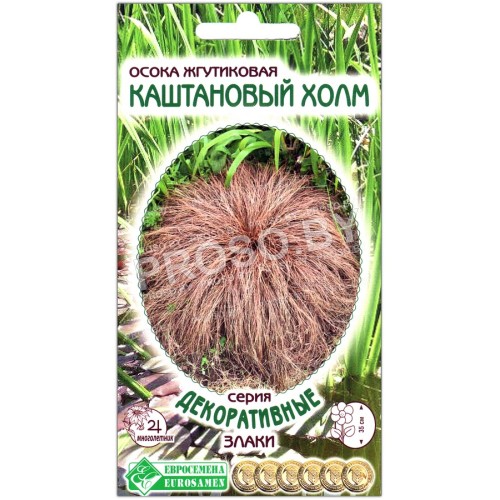 Осока жгутиковая Каштановый холм