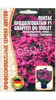 Пентас продолговатый Graffiti og violet F1
