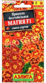 Примула бесстебельная Магия F1, смесь