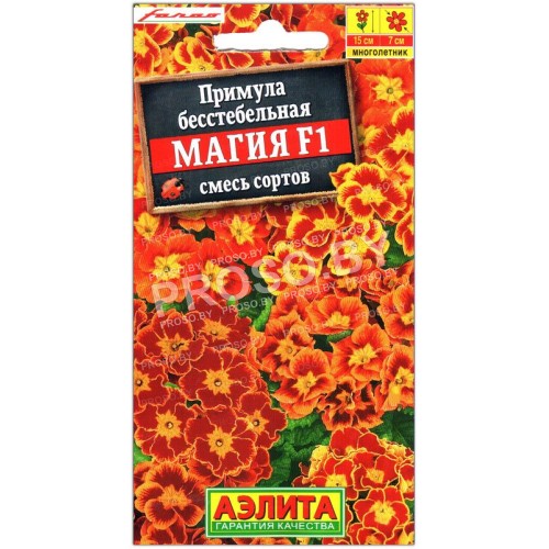 Примула бесстебельная Магия F1, смесь