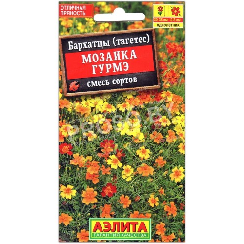 Бархатцы Мозаика гурмэ, смесь